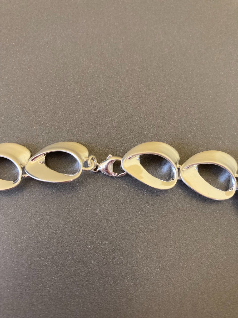 Danish Silver Necklace. 1960s. By Randers Silver View V