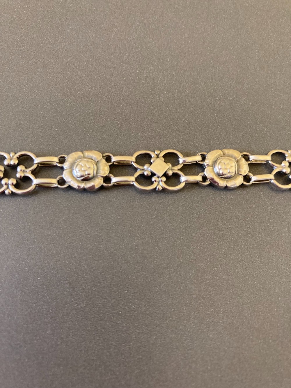 Georg Jensen Danish Silver Bracelet. No 50. View II