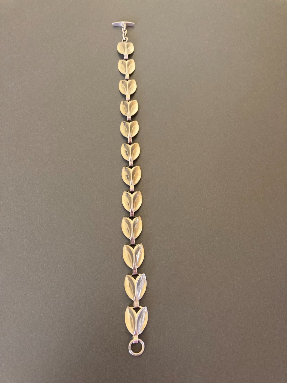 Danish Silver Bracelet. 1960s. By Hermann Siersbol. View II