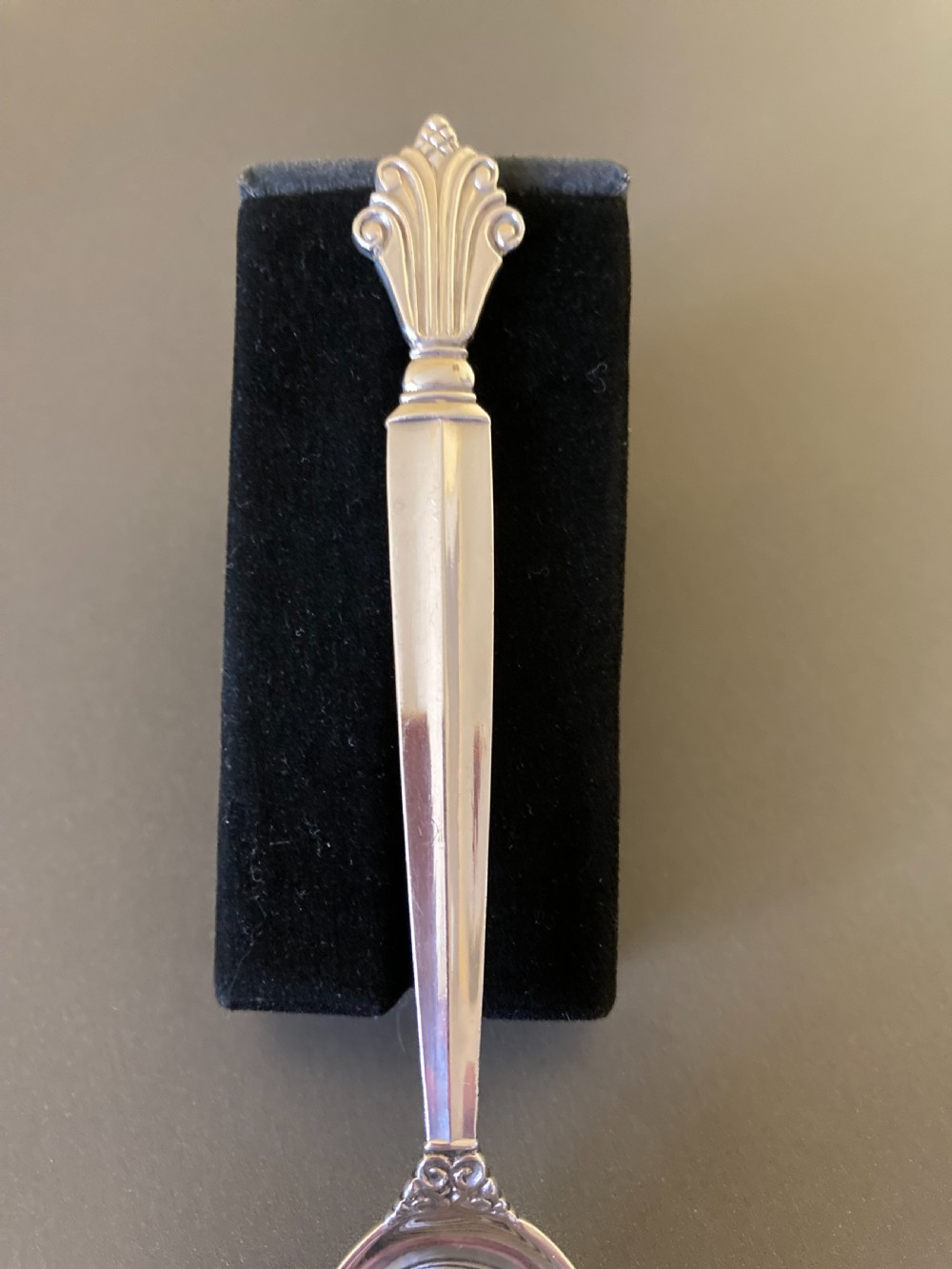 Georg Jensen Danish Silver Spoon. 1926. View III