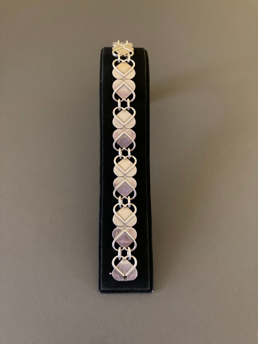 Georg Jensen Danish Silver Bracelet by Arno Malinowski. View III
