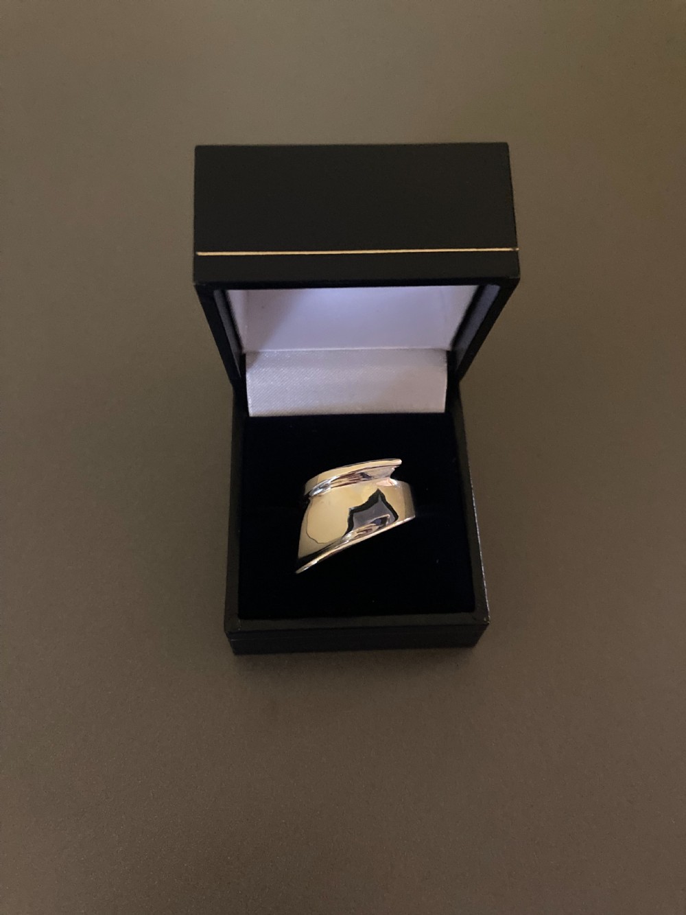 Danish Silver Ring. 1960s. By Randers Silver. View IV