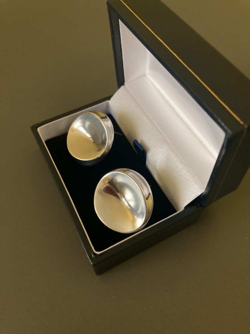 Georg Jensen Danish Silver Earrings. By Nanna Ditzel. View III