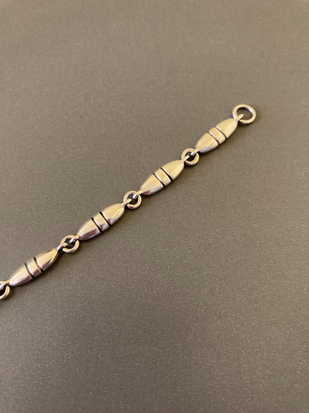 Georg Jensen Danish Silver Bracelet. 1960s. View II