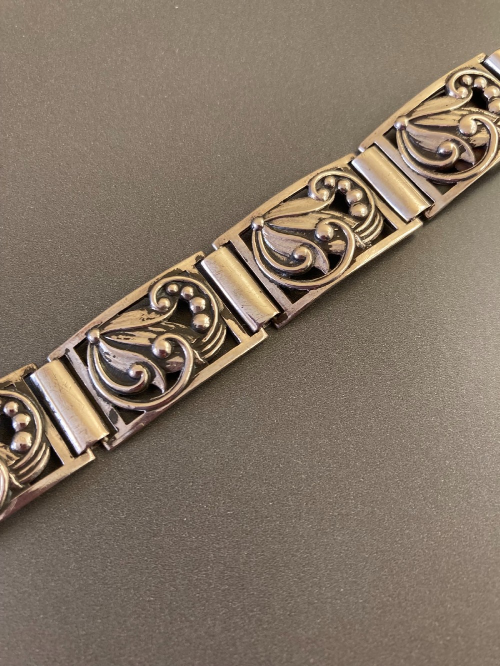 Danish Silver Bracelet. 1950s. View II