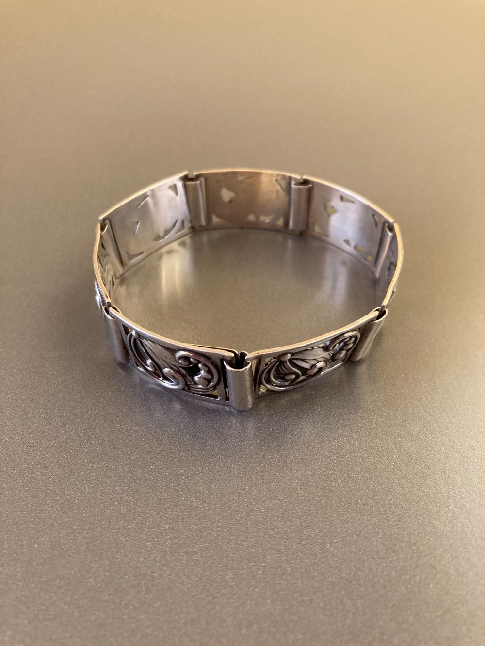 Danish Silver Bracelet. 1950s. View III