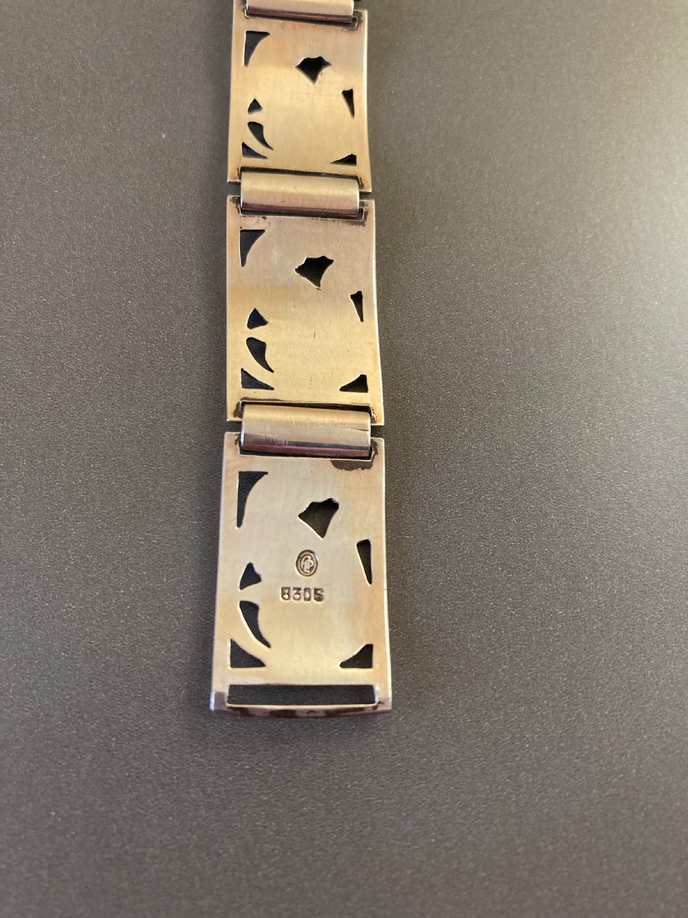 Danish Silver Bracelet. 1950s. View IV