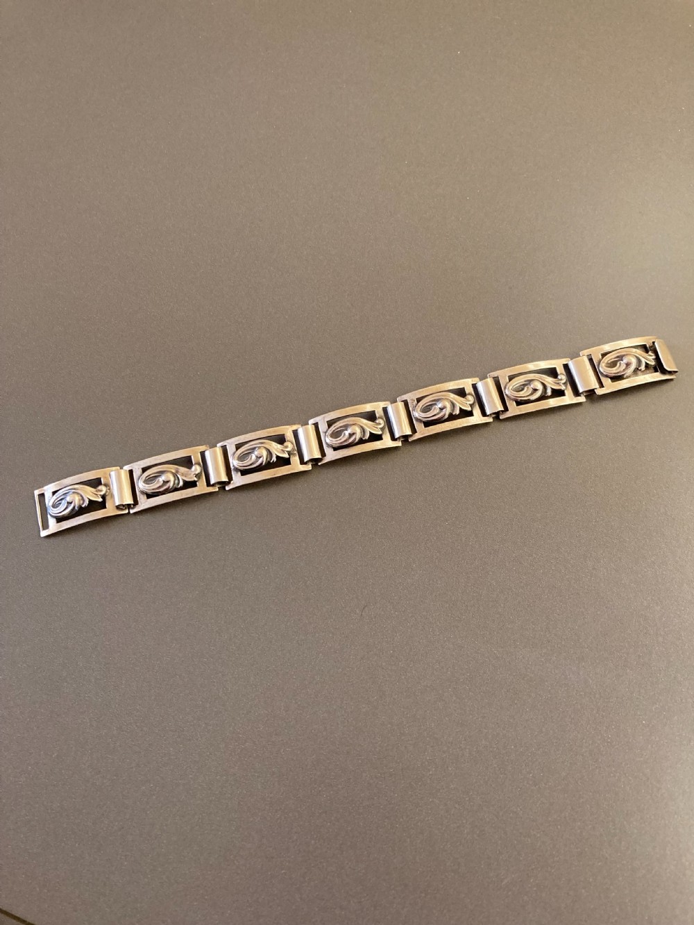 Danish Silver Bracelet. By Chr. Veilskov.