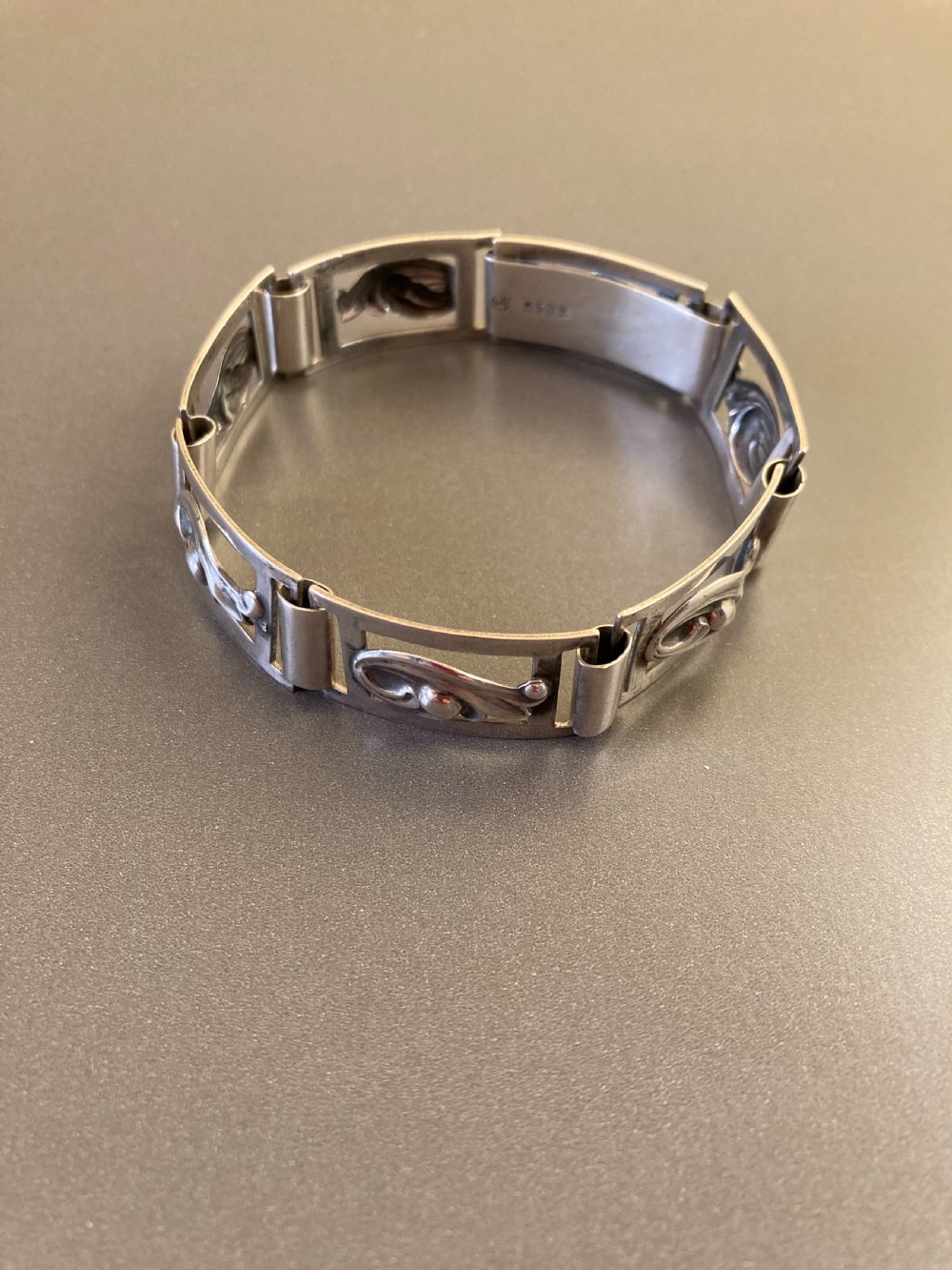Danish Silver Bracelet. By Chr. Veilskov. View III