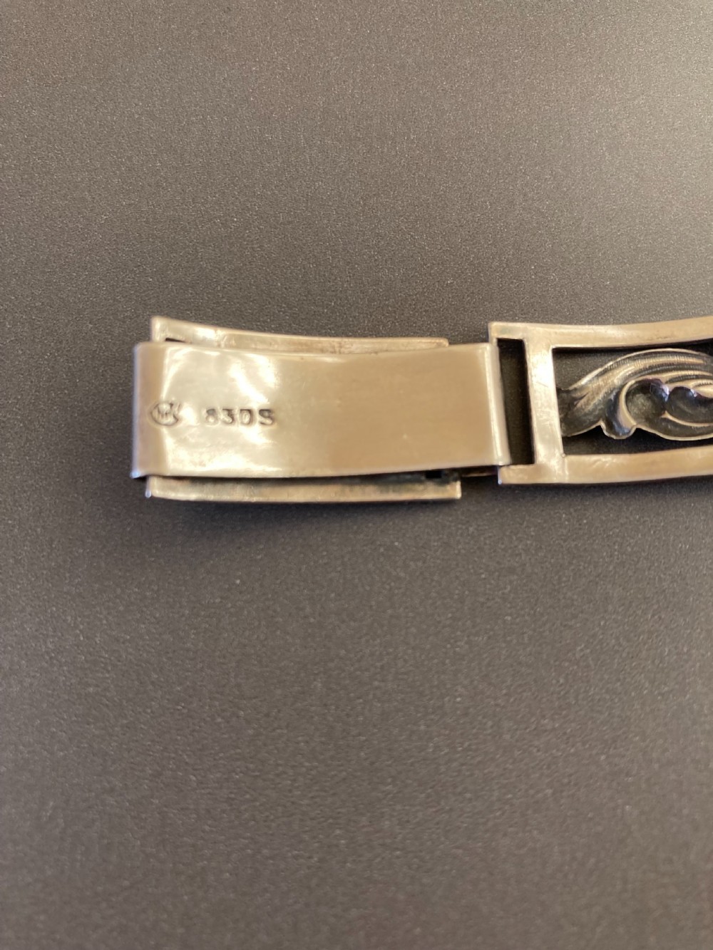 Danish Silver Bracelet. By Chr. Veilskov. View IV