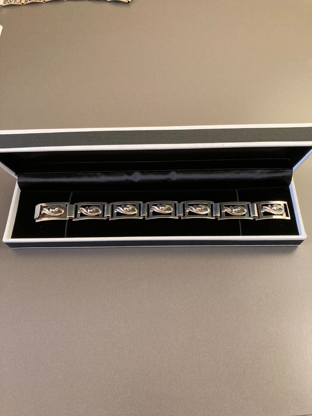 Danish Silver Bracelet. By Chr. Veilskov. View V