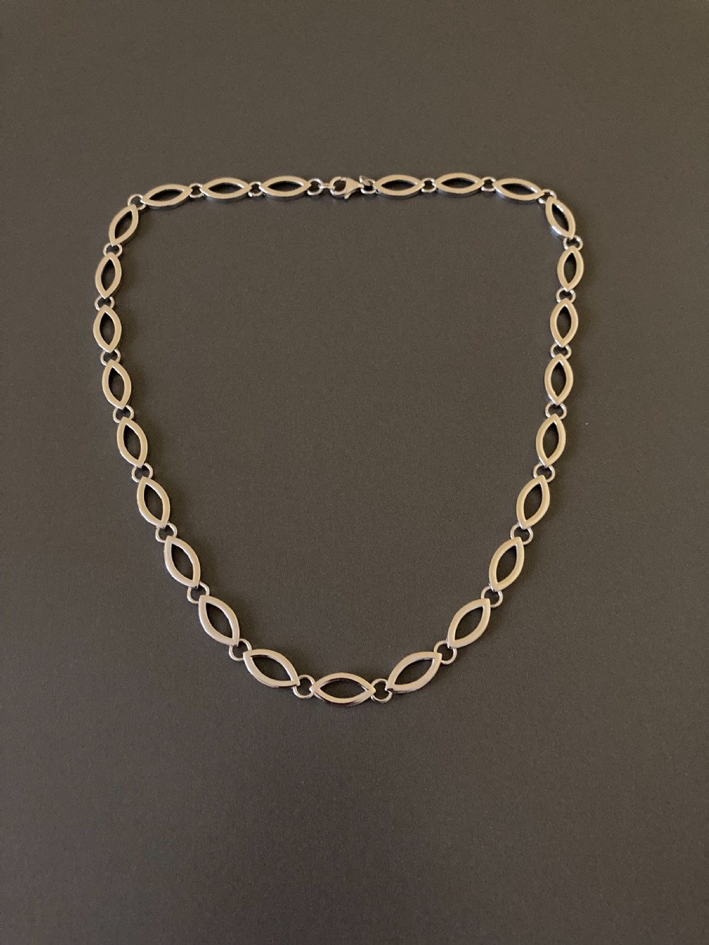 Danish Silver Necklace by Randers Silver. 