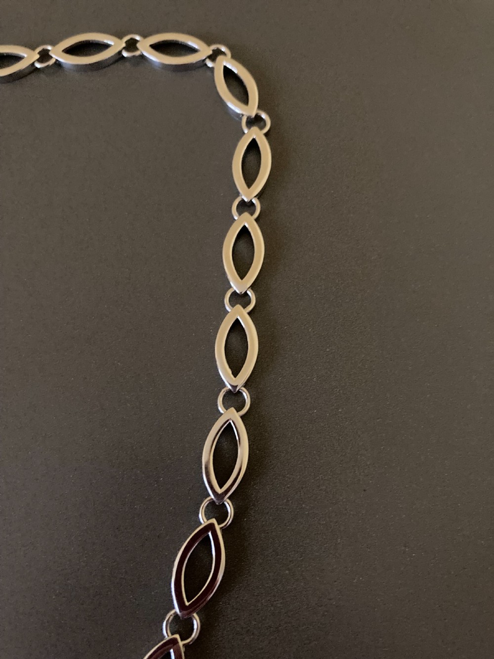 Danish Silver Necklace by Randers Silver.  View II