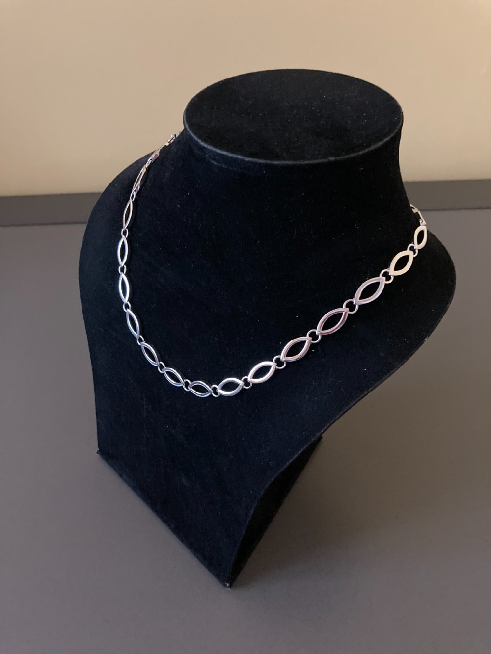 Danish Silver Necklace by Randers Silver.  View IV