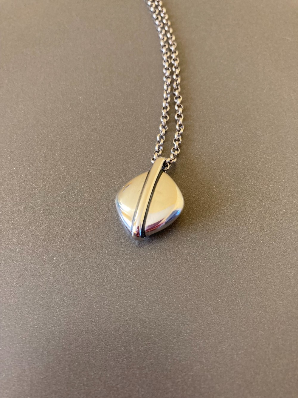 Georg Jensen Danish Silver Pendant. View II