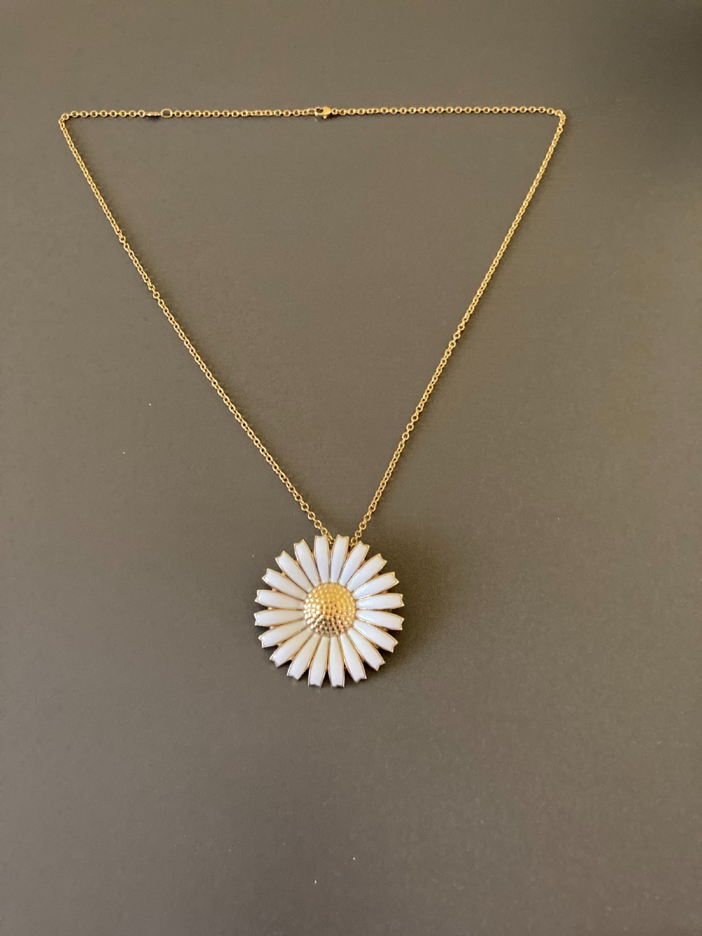 Georg Jensen Danish Silver Gilt and Enamel 
