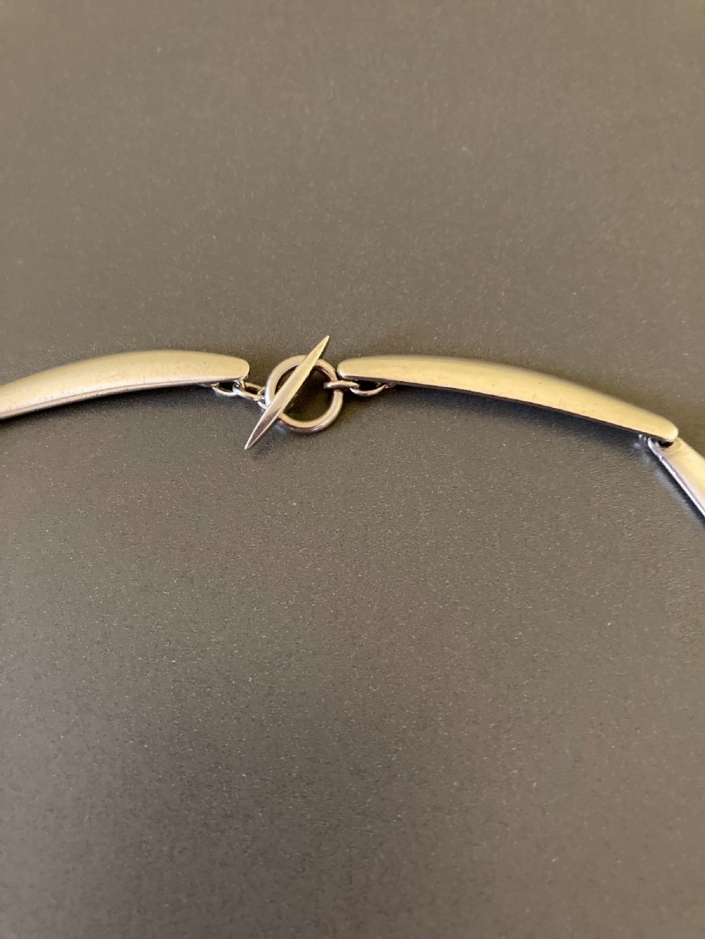 Danish Silver Necklace. 1960s. By Th Skat-Rordam. View III