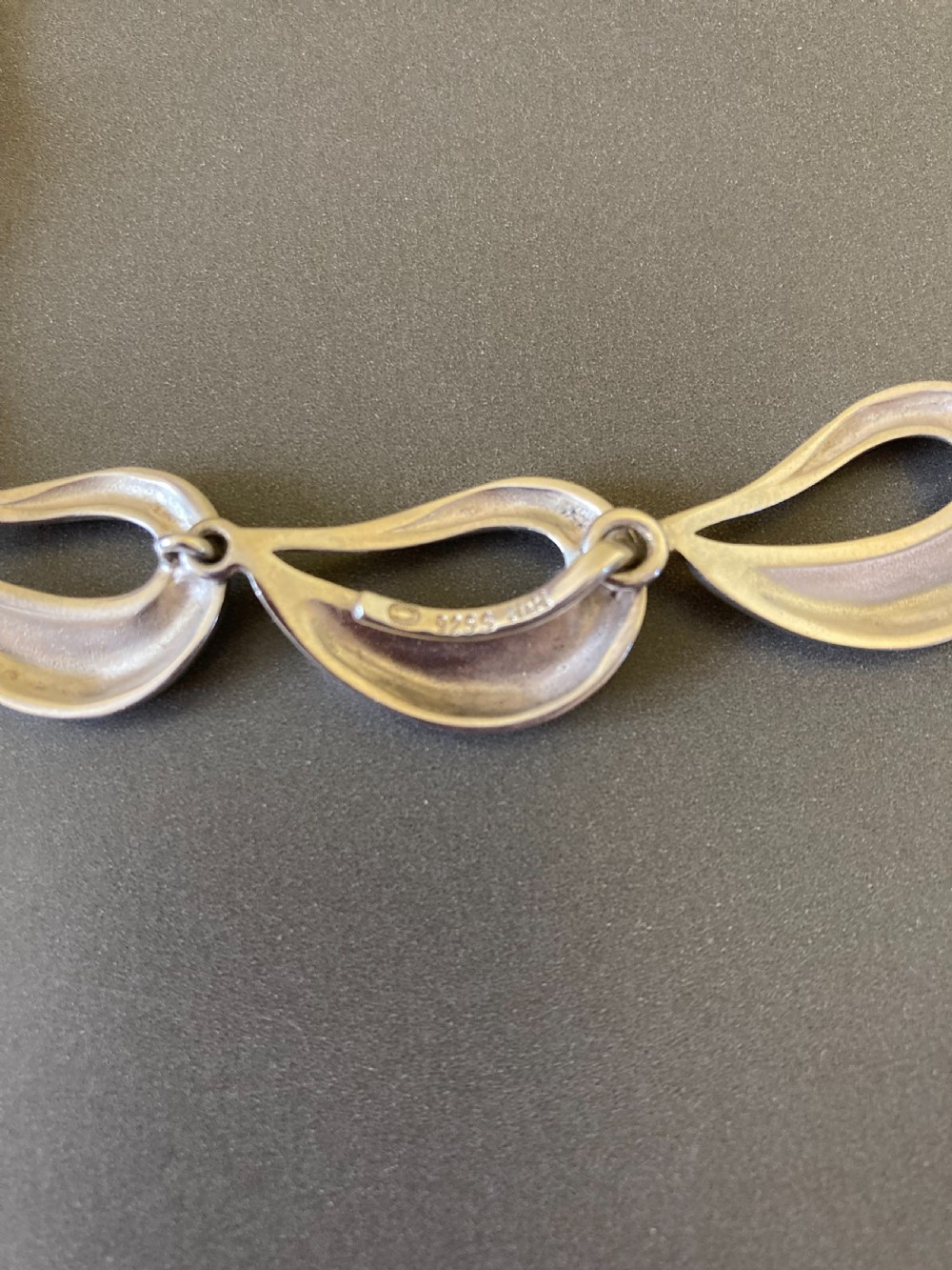 Hans Hansen Danish Silver Necklace. View V