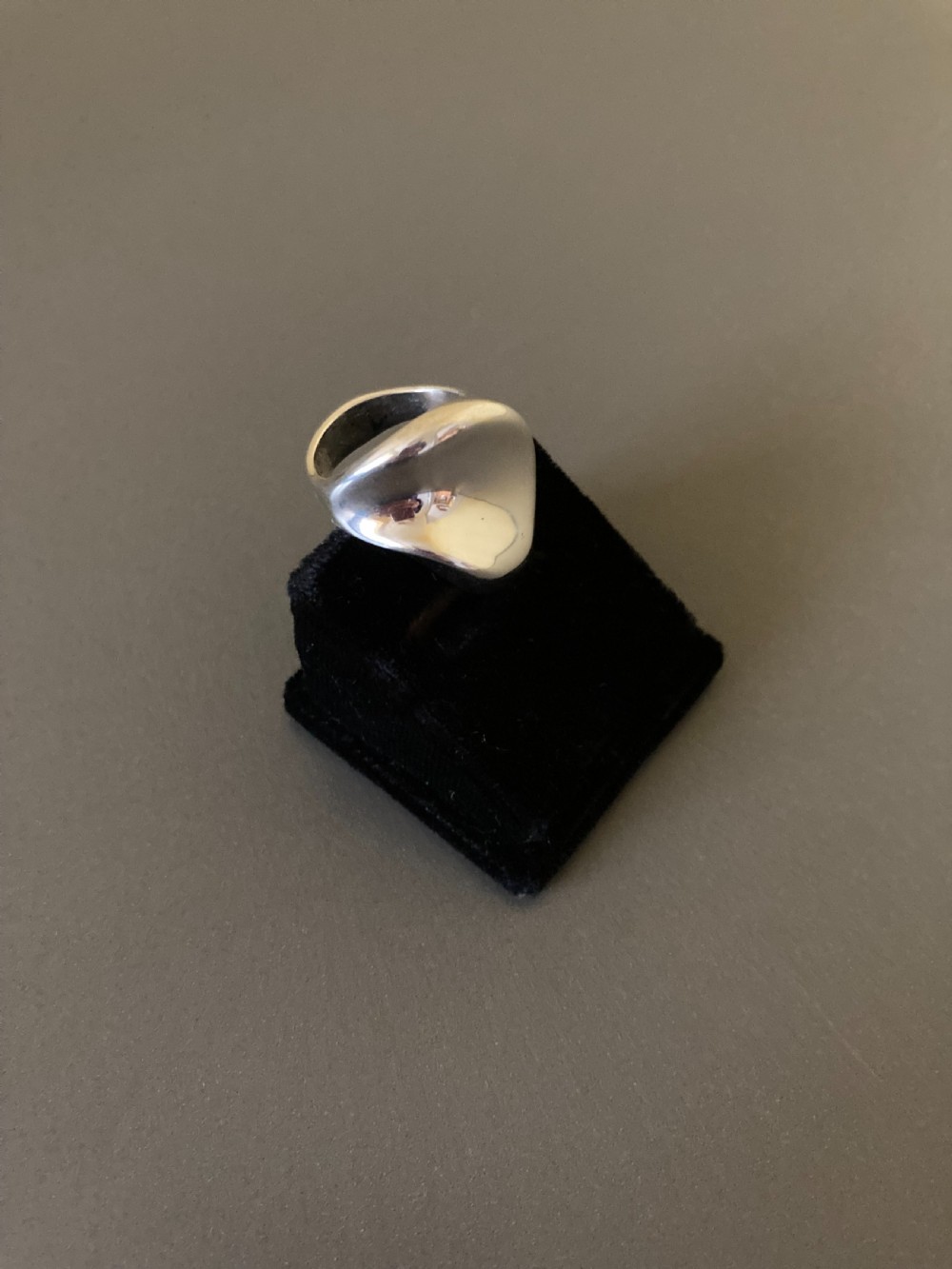 Danish Silver Ring. 1960s. By Randers Silver. View III