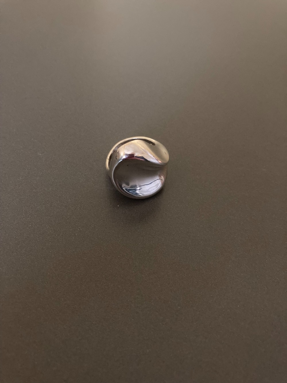 Danish Silver Ring. 1960s. By Randers Silver. View IV