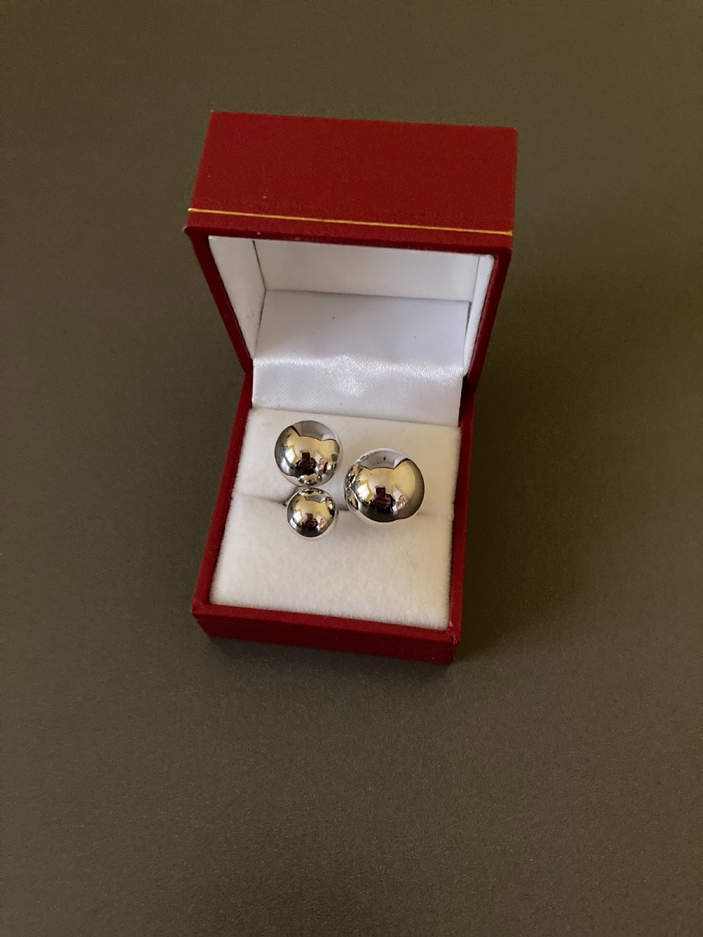 Danish Silver Ring 1960s. By Randers Silver.