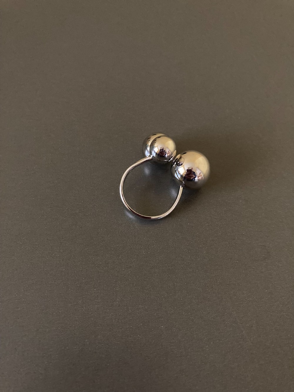 Danish Silver Ring 1960s. By Randers Silver. View III