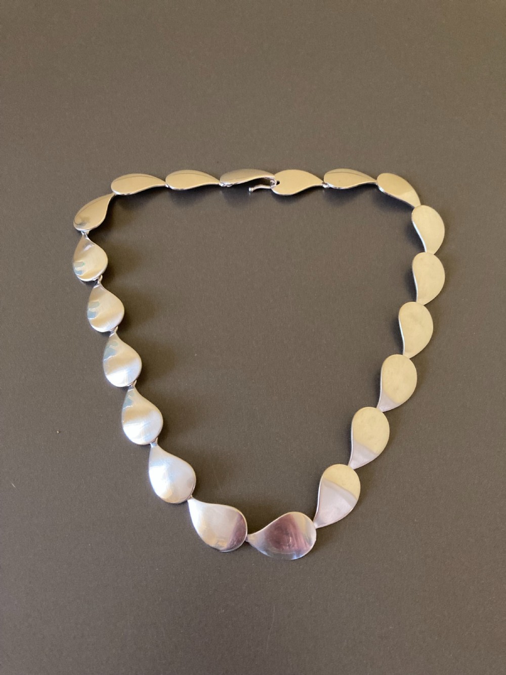 Danish Silver Necklace. By Randers Silver.