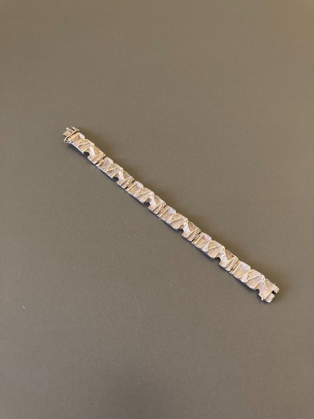 Danish Silver Bracelet. By Volmer Bahner.