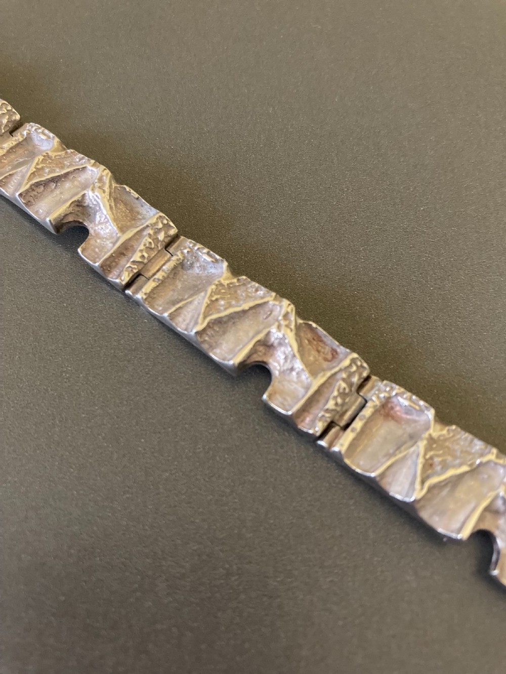 Danish Silver Bracelet. By Volmer Bahner. View II