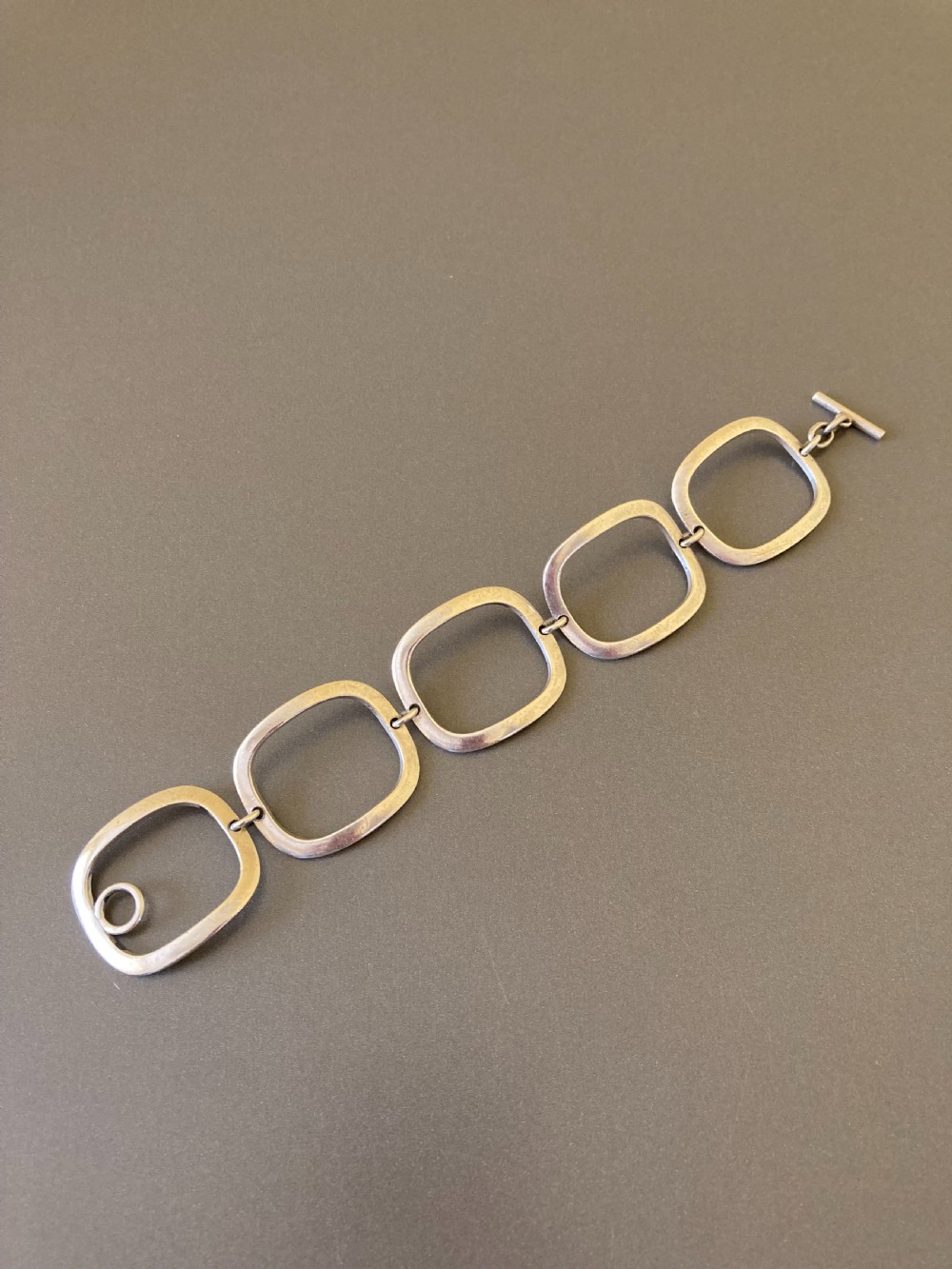 Georg Jensen Danish Silver Bracelet. By Ibe Dahlquest.