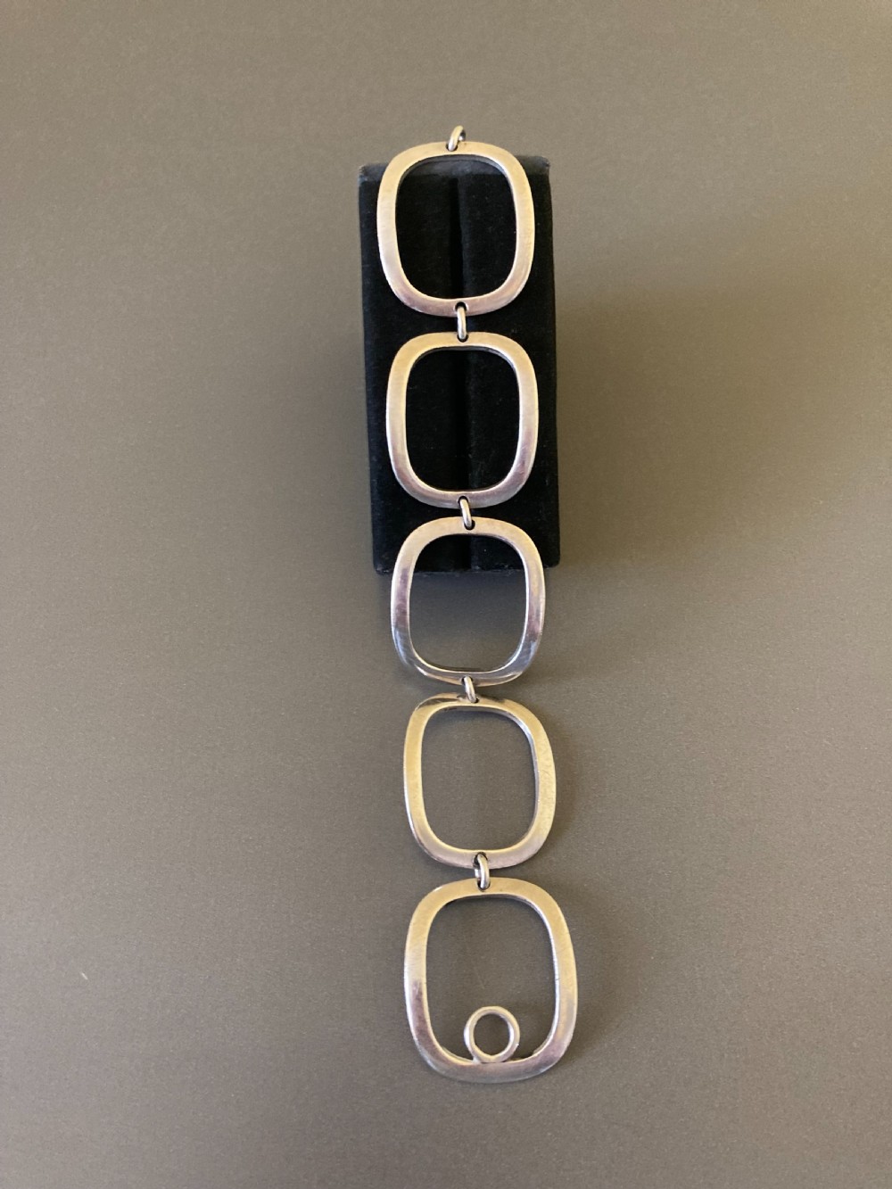Georg Jensen Danish Silver Bracelet. By Ibe Dahlquest. View III