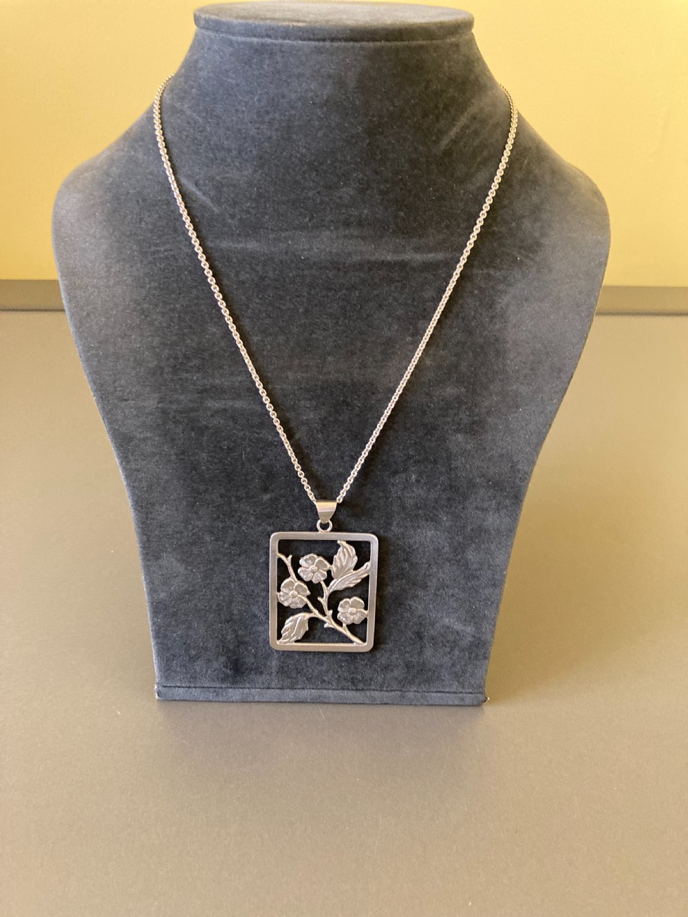 Danish Silver Pendant. 1920s. View IV