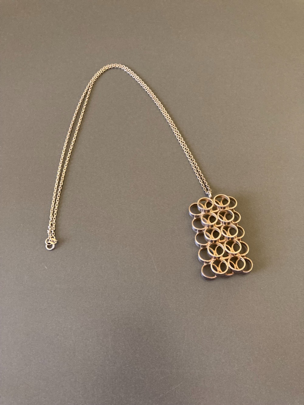 Finnish Silver Pendant. 1960s.