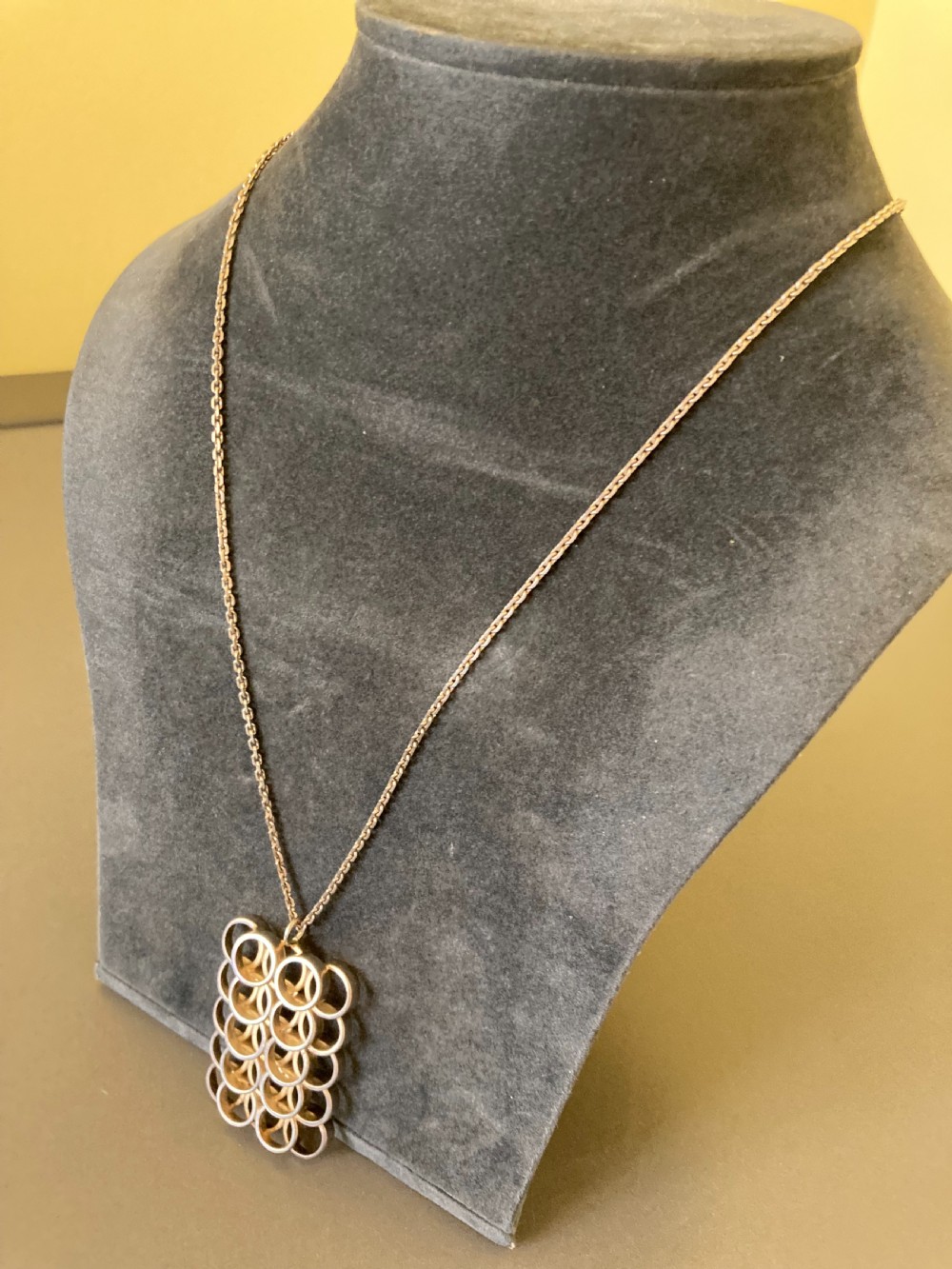 Finnish Silver Pendant. 1960s. View IV