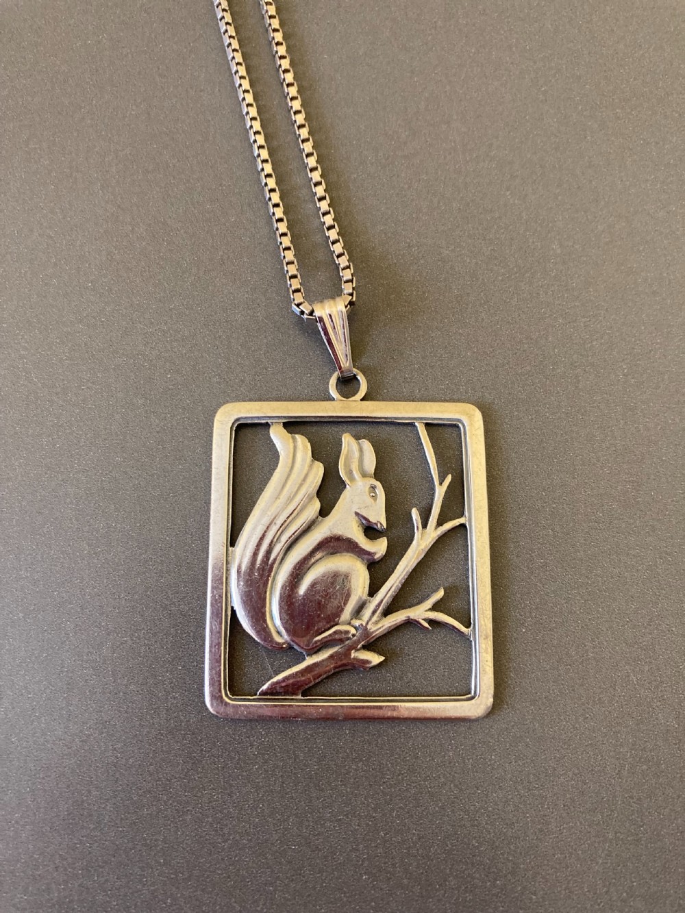 Danish Silver Pendant. 1920s.