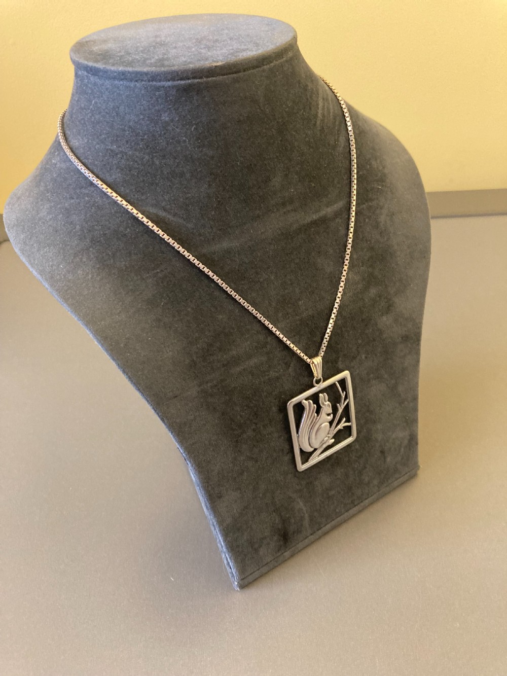 Danish Silver Pendant. 1920s. View IV