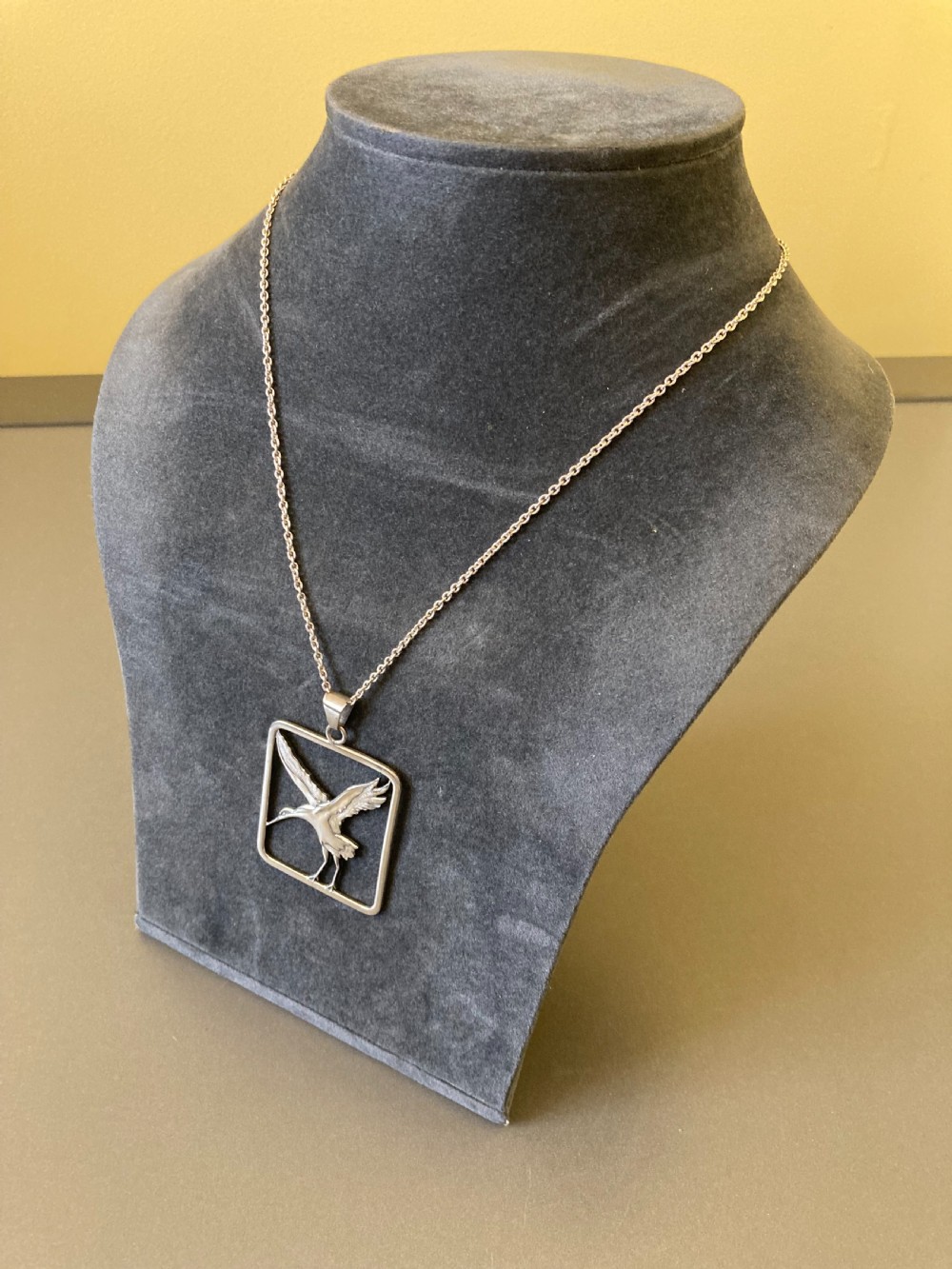 Danish Silver Pendant. 1960s. View IV