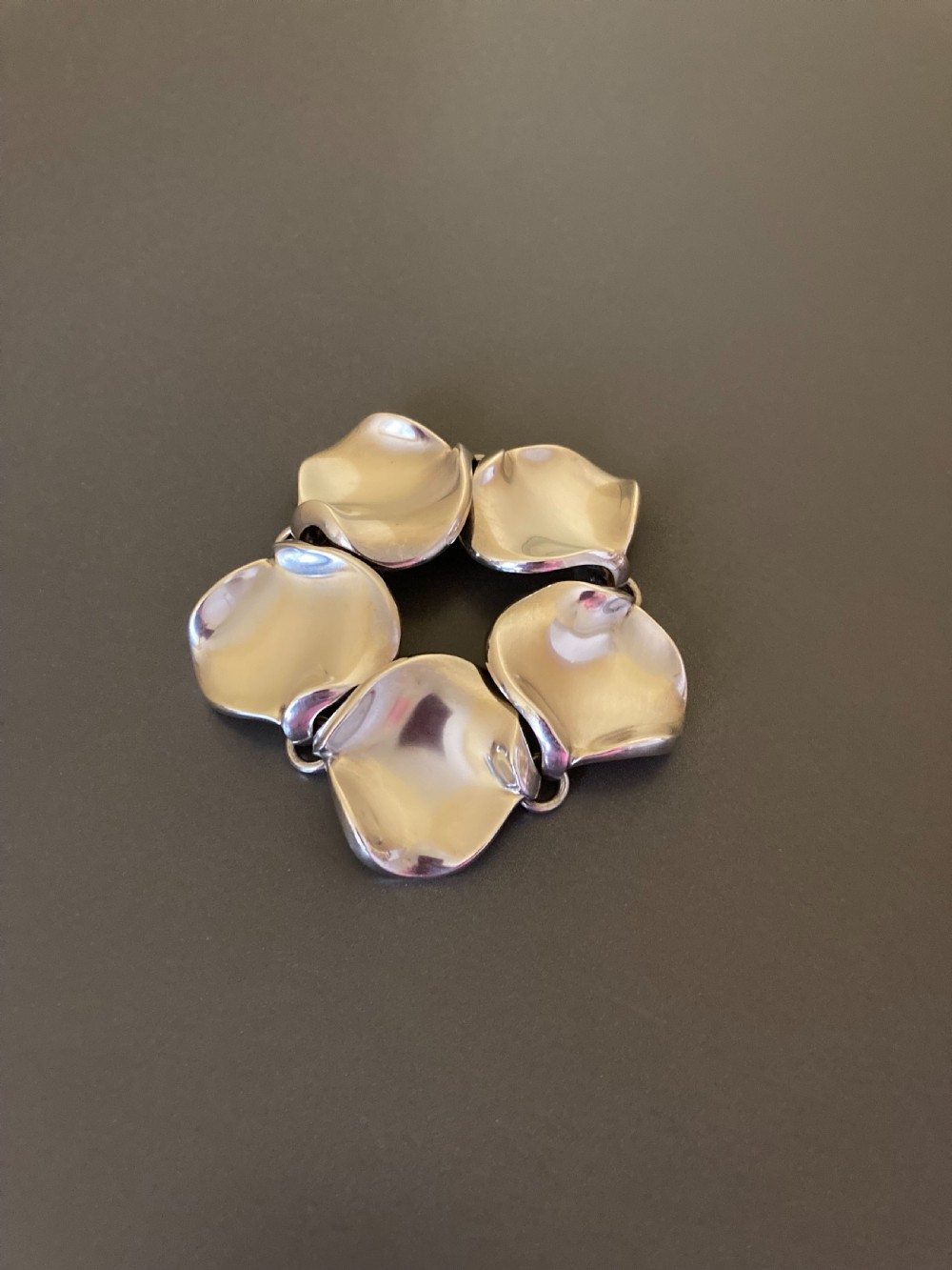 Georg Jensen Danish Silver Bracelet. 1960s. View II