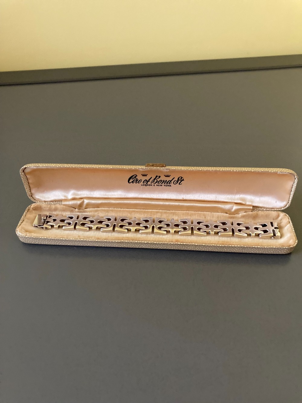 Georg Jensen Danish Silver Bracelet. 1950s. View IV
