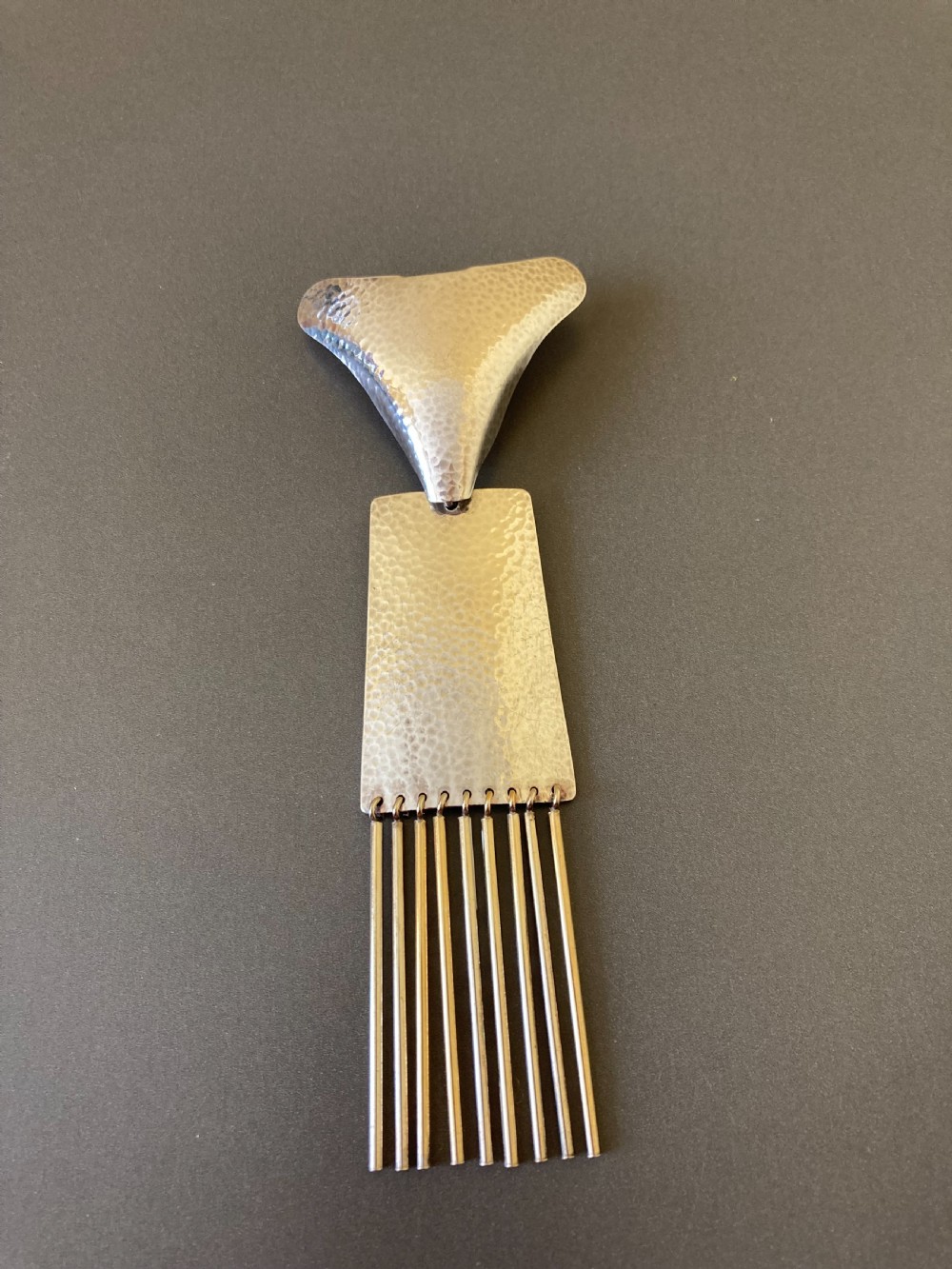 Danish Silver Pendantby Hermann Siersbol. 1960s.