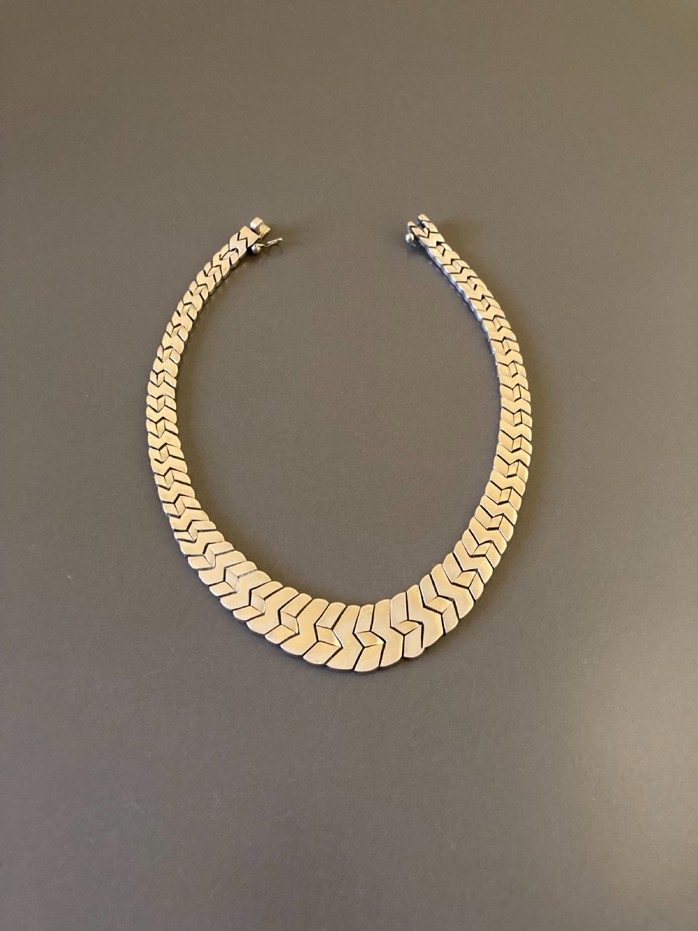 Mexican Silver Necklace. 1960s.