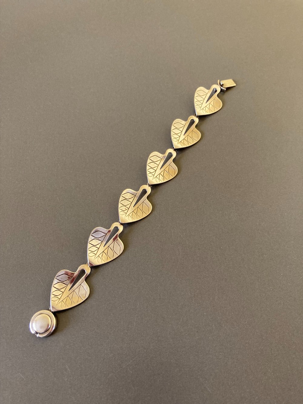 Danish Silver Bracelet. By N E From.