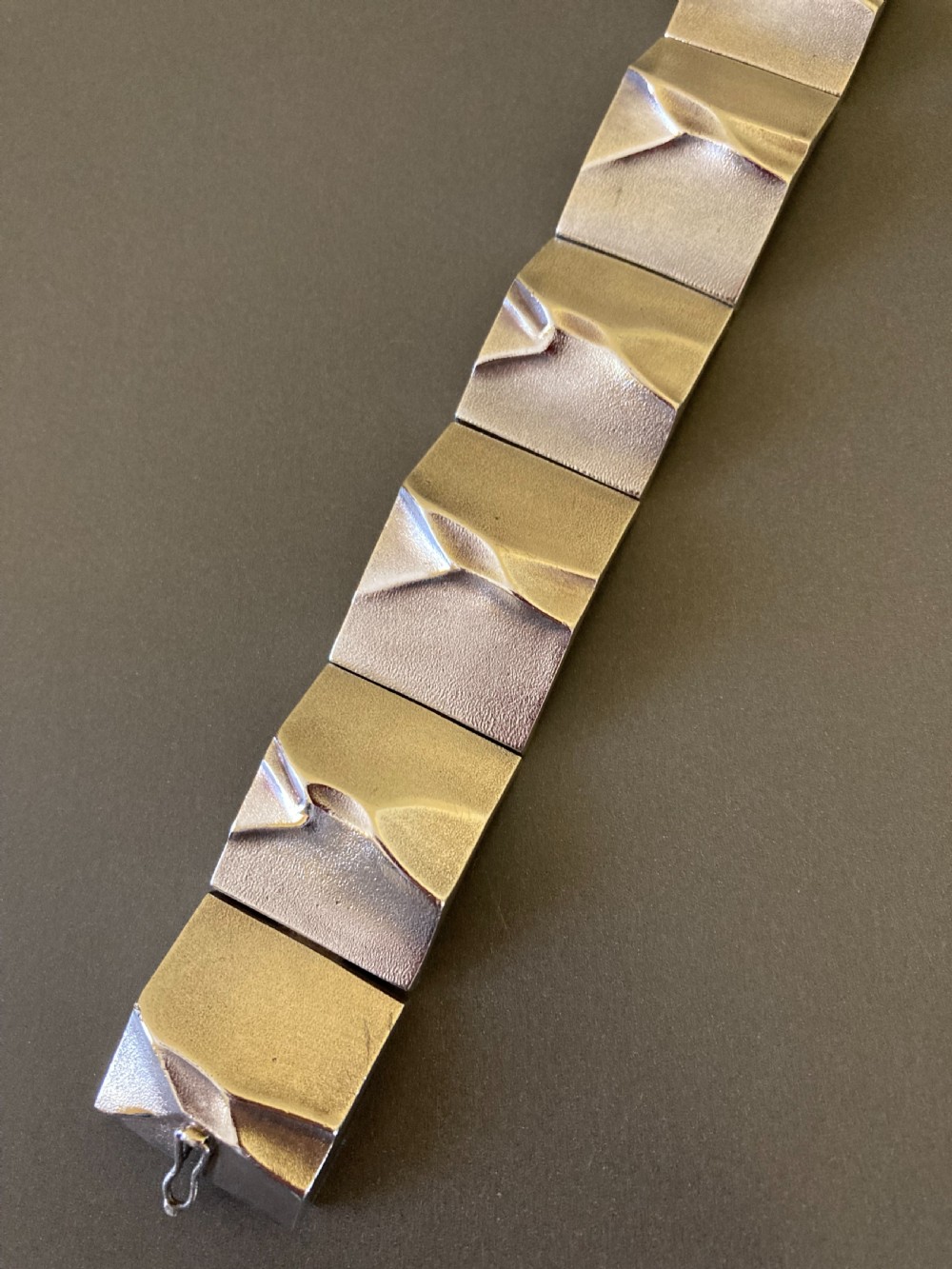 Lapponia Finnish Silver Bracelet. By Bjorn Weckstrom. View II
