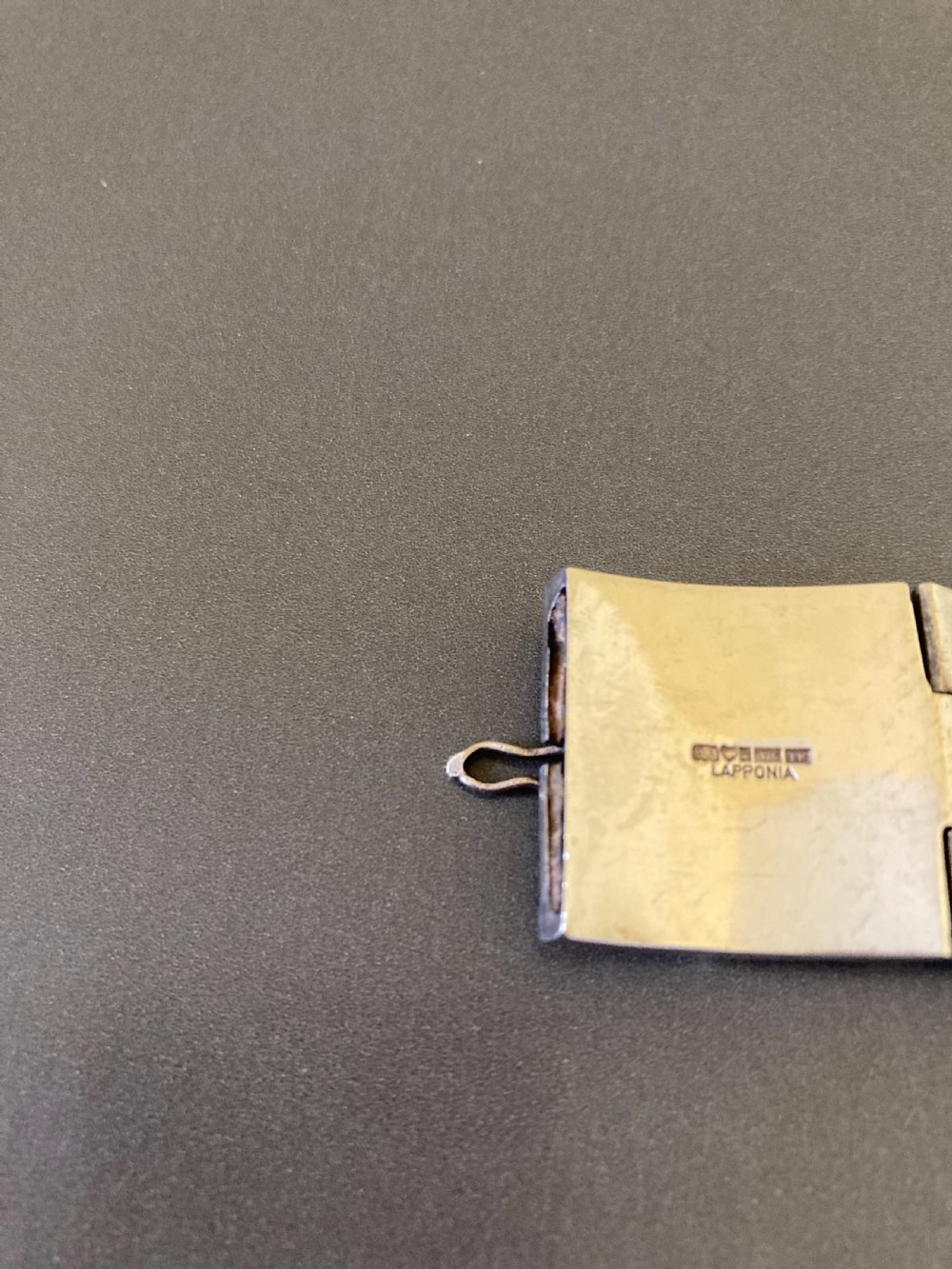 Lapponia Finnish Silver Bracelet. By Bjorn Weckstrom. View IV