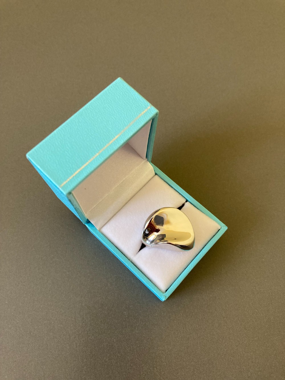Danish Silver Ring. 1960s. By Randers Silver.