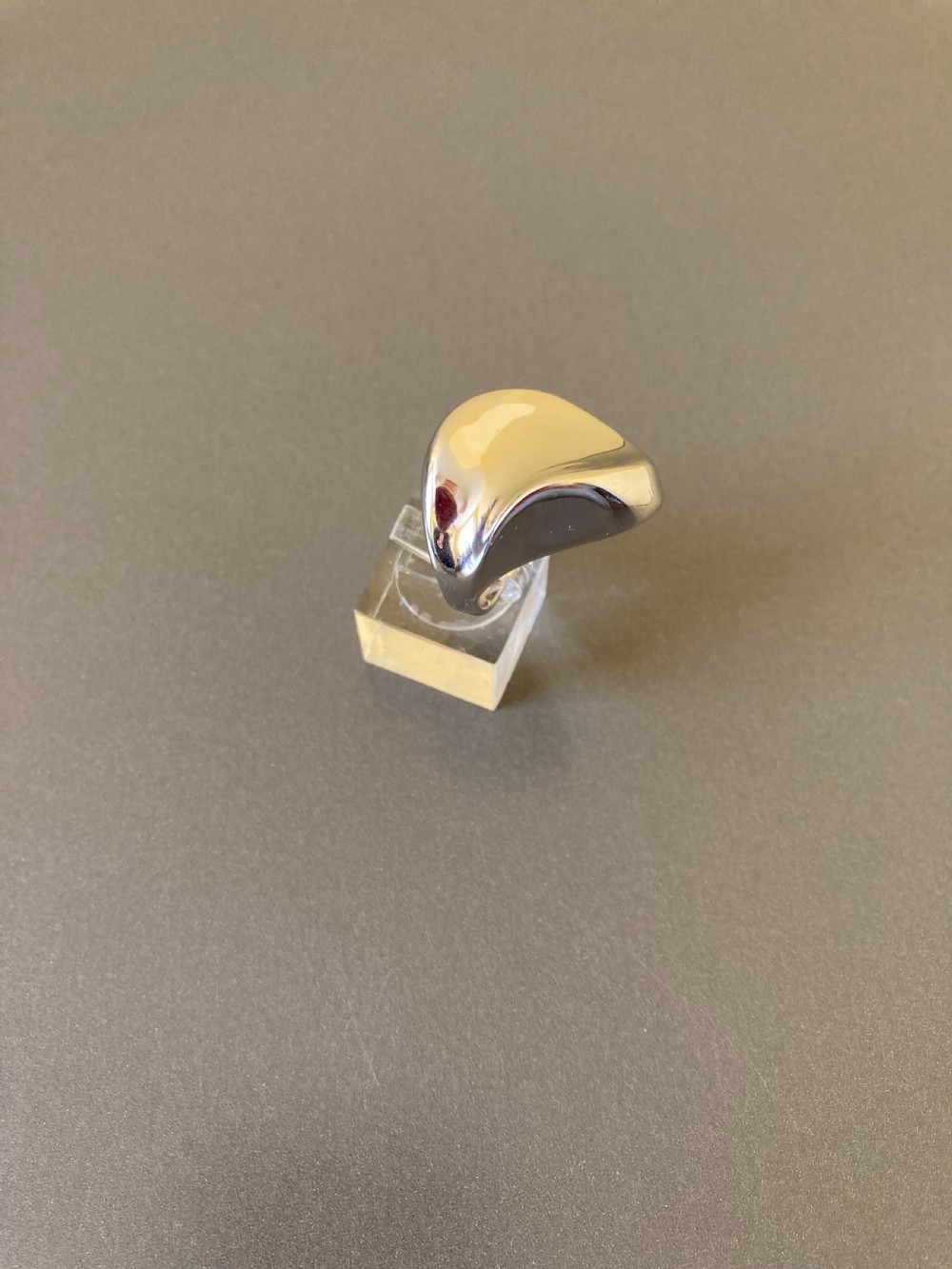 Danish Silver Ring. 1960s. By Randers Silver. View III