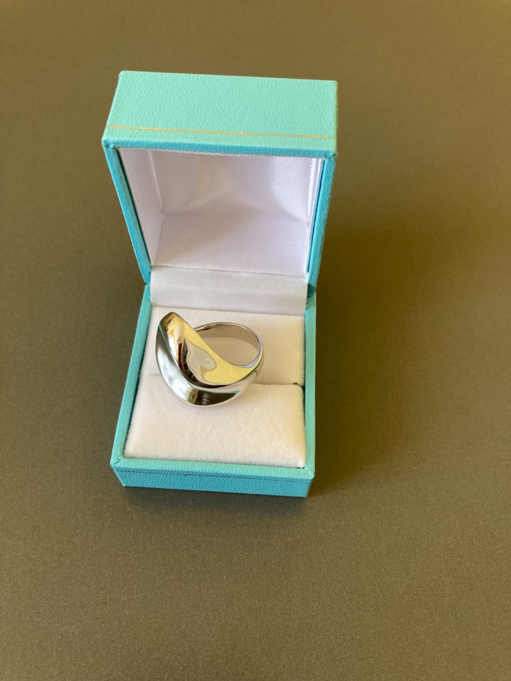 Danish Silver Ring. 1960s. By Randers Silver. View V