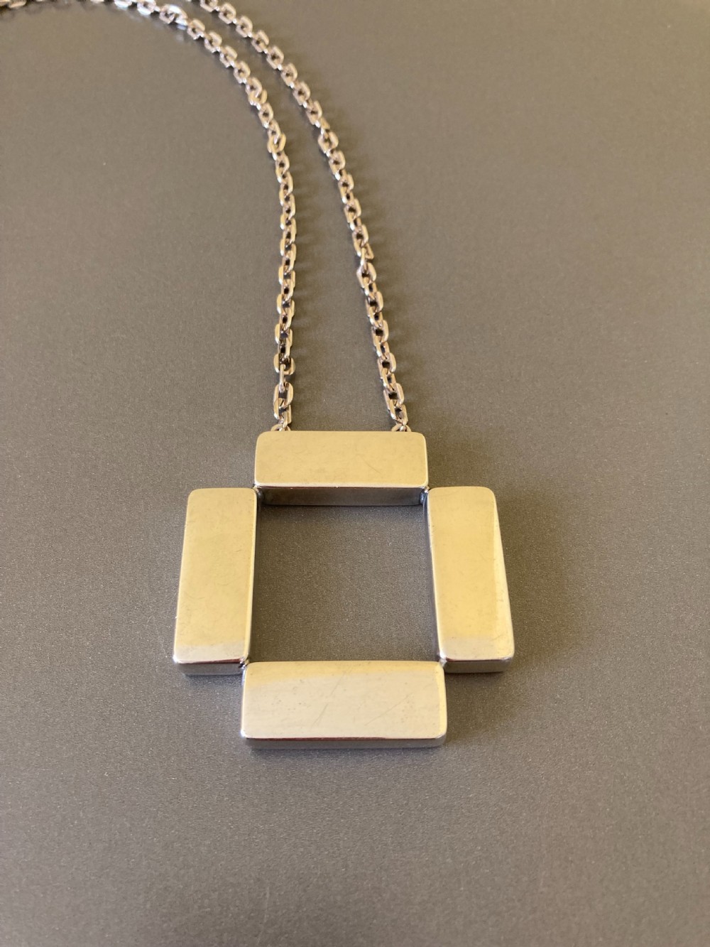 Georg Jensen Danish Silver Pendant. No 379. View II