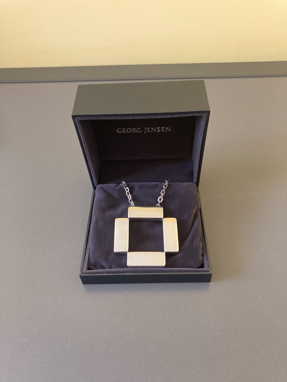 Georg Jensen Danish Silver Pendant. No 379. View V