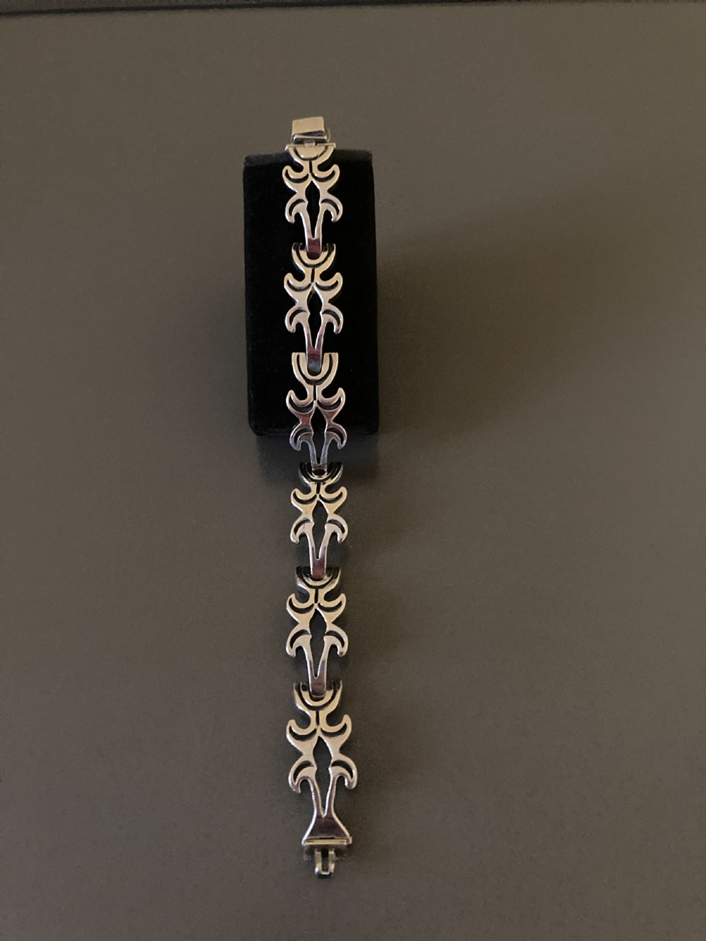Mexican Silver Bracelet. 1960s. View III